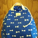 再販☆お着替え袋(リボン柄)