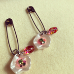 珍しい可愛いゼッケンピン