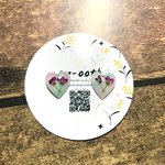 パステルハートアリッサム入 ピアス/イヤリング