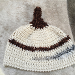 つのつのニットの帽子★ベージュ