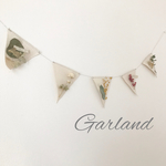 アンティークなドライフラワーのガーランド❷