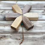 ☆オリジナル☆アスタリスク鍋敷き☆ キャンプ アウトドア