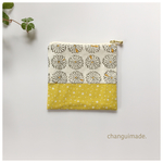 *おすすめ* ぺたんこchibiポーチ・Peace×Dot