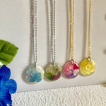 あじさいnaturalネックレス