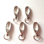 金属パーツ ナスカン シルバー 2