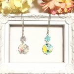 最愛<つまみ細工ネックレス>