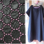 サークルレース ワンピース 黒×パープル【2枚セット】