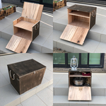 ☆収納ボックス☆木箱☆キャンプ☆アウトドア☆