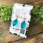 海中風鉱石ピアス/イヤリング