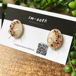 キュートなリボンピアス アレルギー対応