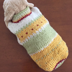 手編みニットペットセーター☆