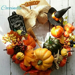 *ハロウィンリース *green punpkin 32size ラスト1点。.:*:・'°☆