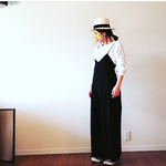 ウエストシェイプ サロペット