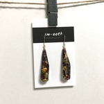 鉱石×バラ ピアス/イヤリング