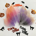 ハロウィン スケルトンリーフ 大小10枚入り おまけ付き