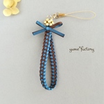 金の実︎︎◌ リボンレイ ストラップ