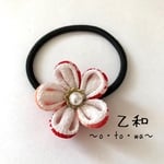 つまみ細工✳︎小梅のヘアゴム
