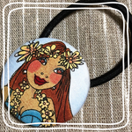 フラの気分♪ フラガール ヘアゴム ④