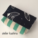 北欧風鳥柄☆封筒型お弁当袋☆横入れお弁当袋☆幼稚園 保育園 男の子 女の子