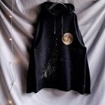 手描き 両想いの月パーカー men's