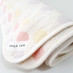 みずたま◍マカロンカラーの6重ガーゼおくるみ ピンク 長方形か正方形選べます♫