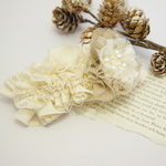 White*Flower バレッタ