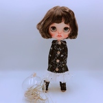 夜空の星屑つなぎ(ホワイトチュールスカート)