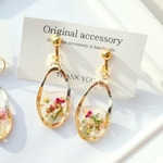 NO.155 お花ピアス/ノンホールピアス