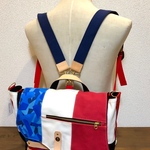 受注生産 迷彩3wayショルダーバッグ レッド