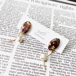 2way 薔薇ピアス