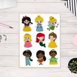 刺繍ワッペン【プリンセス】