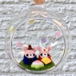 ガラスドーム♡雛人形