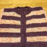 17 手編み モヘアちゃんちゃんこ風ベスト