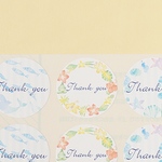 048トロピカルな海 サンキューシール