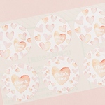 051ハート サンキューシール