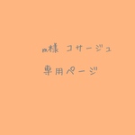 コサージュ2点セット m様専用