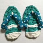 餅踏み 布わらじ