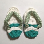 一歳餅踏みベビー布わらじ