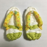 一歳餅踏み 布わらじ
