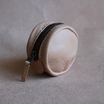 コインケース 丸型 ナチュラル