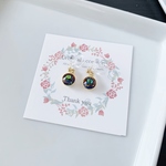 ✤カレイドスコープみたいなレアスワロフスキーのイヤリング