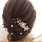 パールヘアアクセサリー