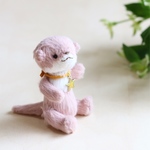 カワウソ の ぴゃぴゃぐるみ