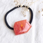 色のカケラ*コーラル ヘアアクセサリー