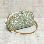 持ち手が着くポーチ【エミリー】リバティ ラミネート