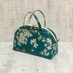 ◆訳あり◆liberty*軽いポーチ【アーカイブ ライラック*グリーン】 ラミネート