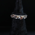 スタッズリング カオティックブレイン シルバーアクセサリー