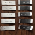 タグセット 布タグ 刺繍タグ タグ