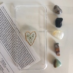 シンプルハートとかすみ草