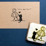 【再販】おだんごちゃんと黒猫ちゃん